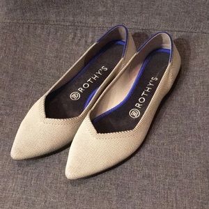 Rothy’s Point Flax Birdseye